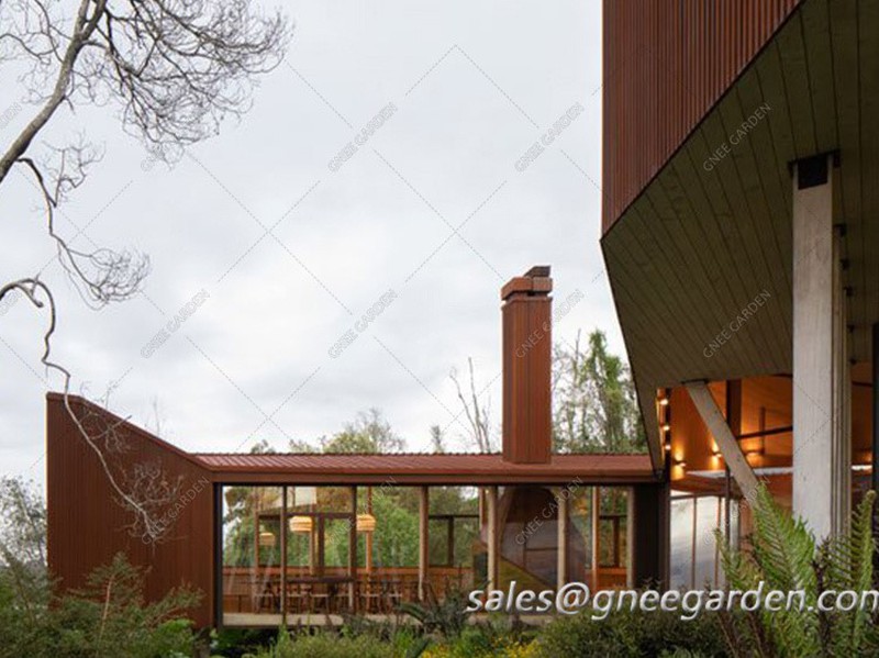 Corten steel Wall cladding Corten steel Wall cladding