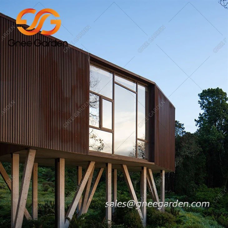 Corten Steel Exterior Cladding Panels