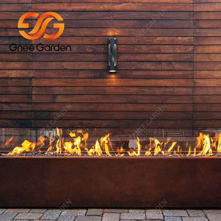 Corten Gas Propane Fire Pit