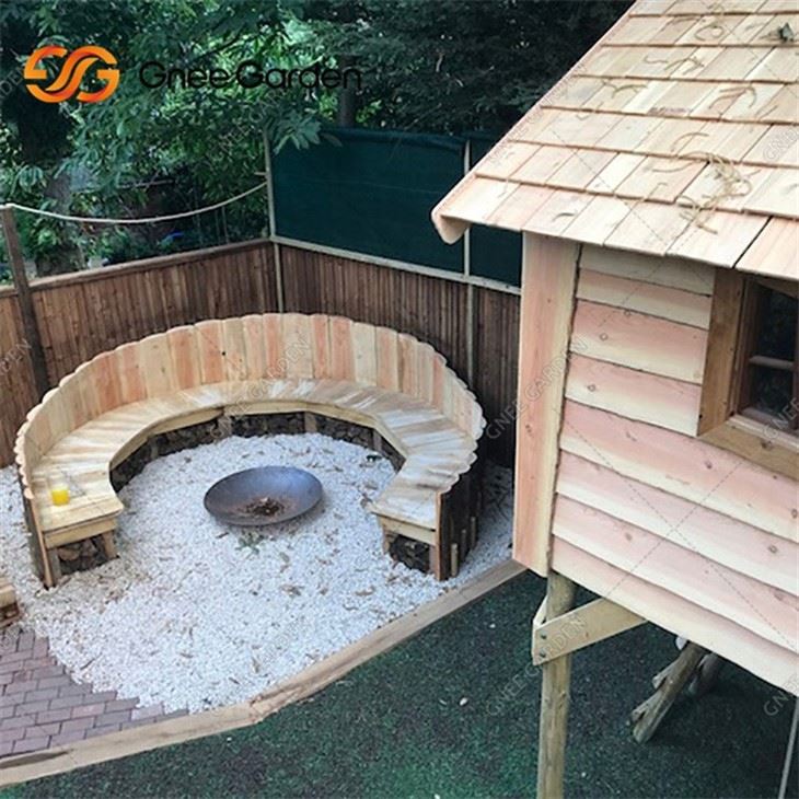 Fire Pit Outdoor Corten Steel Wood Burning