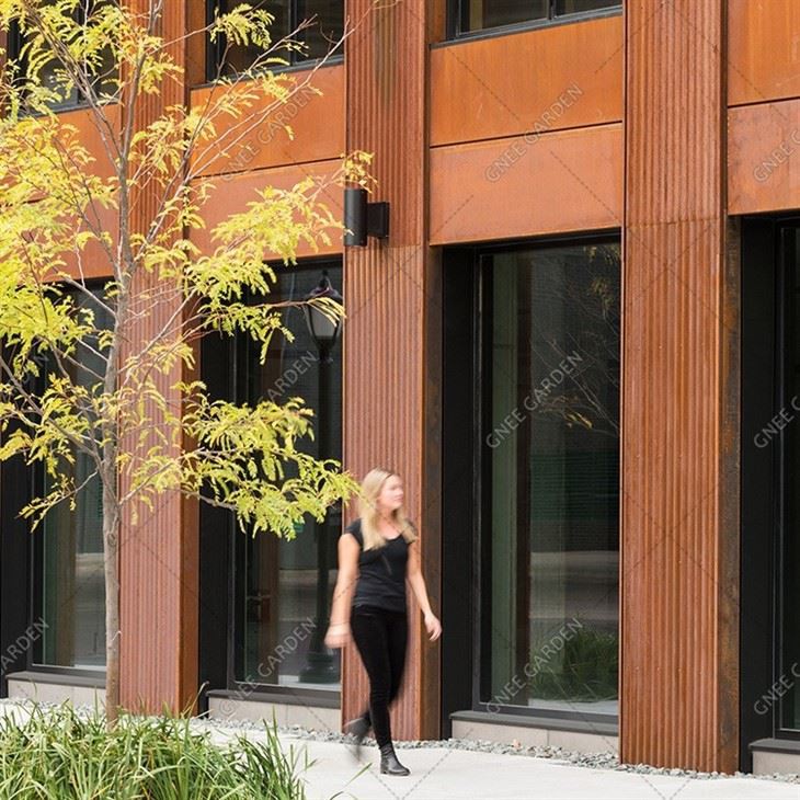 Laser Cut Metal Facade Curtain Wall Cladding For Buildings