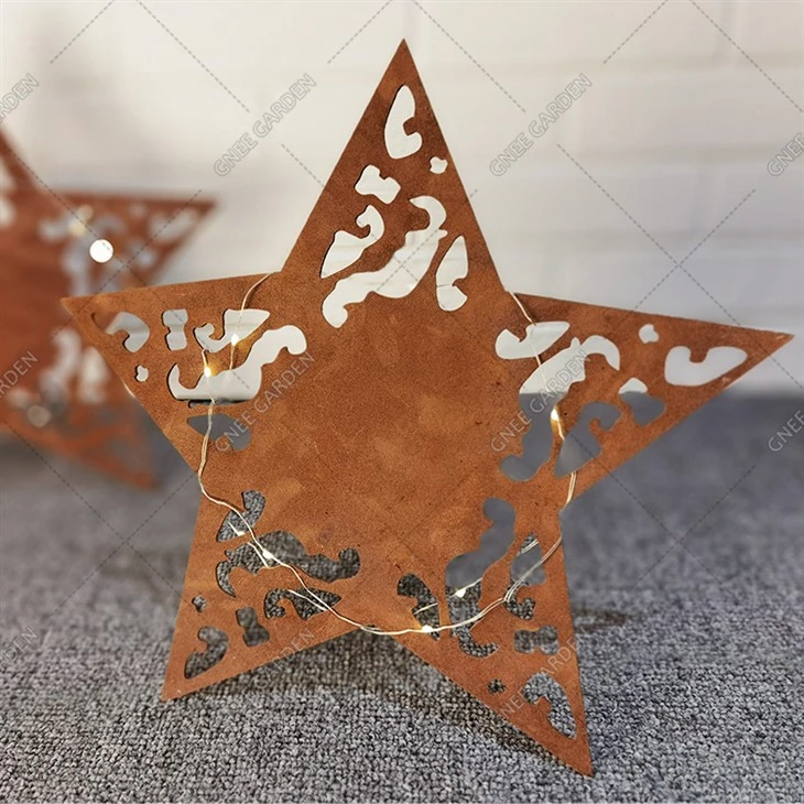 মরিচা Corten ইস্পাত গার্ডেন লন প্রান্ত অলঙ্কার