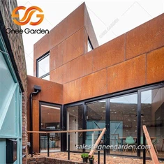 Corten পরিহিত হোম ডিজাইন