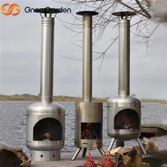 স্টেইনলেস স্টীল আধুনিক অগ্নিকুণ্ড