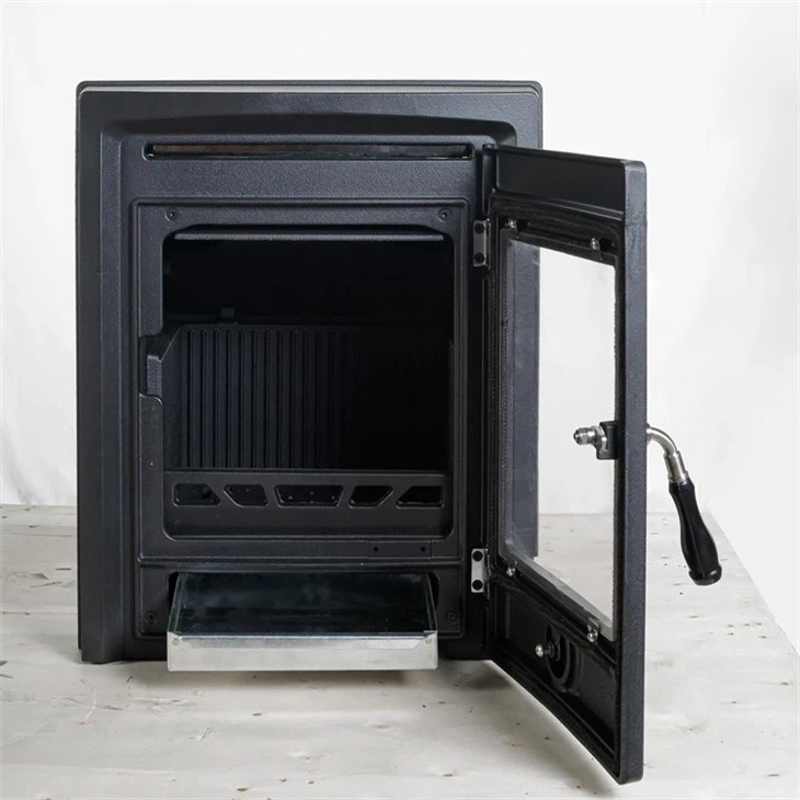 Matt Black Cast lron Wood Burning Stove